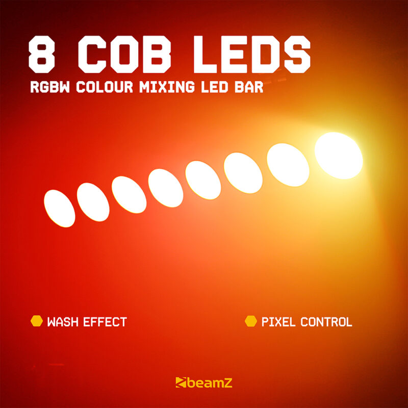 BeamZ Pro LUCID 2.8 LED COB Bar Light with 25 Degree Diffusion Filter