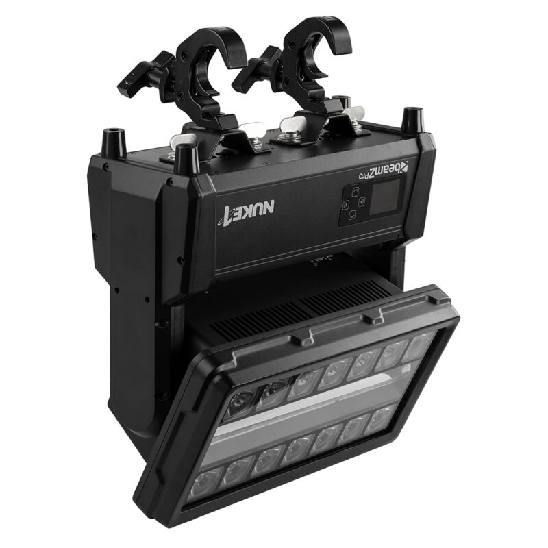 4x BeamZ NUKE1 Motorized LED Waterproof Wash Light with Flightcase