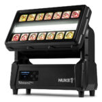 2x BeamZ NUKE1 LED Strobe & Beam Waterproof Wash Light with Flight Case