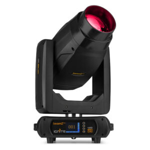 2x BeamZ Pro Nereid380B Outdoor Moving Head Lights & Flight Case