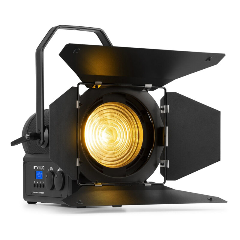 BeamZ Pro BTK100C Fresnel Spotlight with Zoom – 100W CW/WW