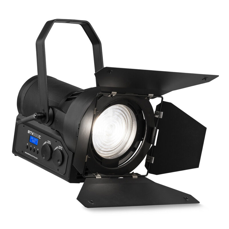 BeamZ Pro BTK100C Fresnel Spotlight with Zoom – 100W CW/WW