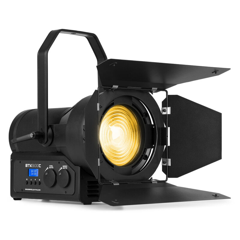 BeamZ Pro BTK200C Fresnel Spotlight with Zoom – 200W CW/WW
