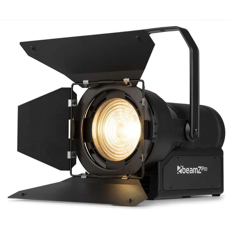 BeamZ Pro BTK200C Fresnel Spotlight with Zoom – 200W CW/WW