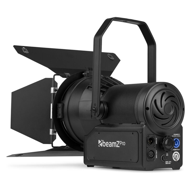 BeamZ Pro BTK200C Fresnel Spotlight with Zoom – 200W CW/WW