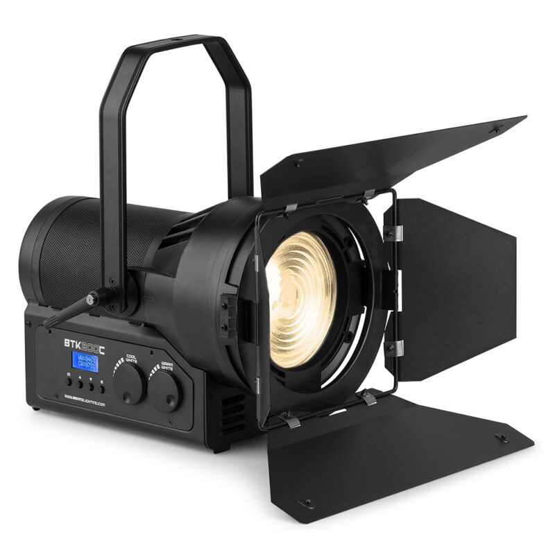 BeamZ Pro BTK200C Fresnel Spotlight with Zoom – 200W CW/WW