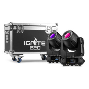 BeamZ Pro IGNITE220 LED Moving Head Spot Light with Gobo