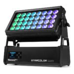 2x BeamZ Pro StarColor1280 Architectural LED Outdoor Wash Lights with Flight Case