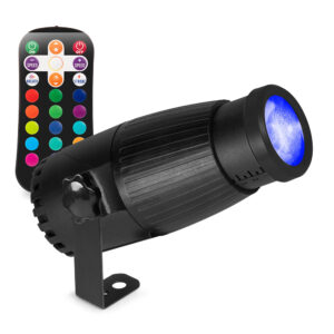 BeamZ PSZ18W LED Pin Spot with Zoom – 18W
