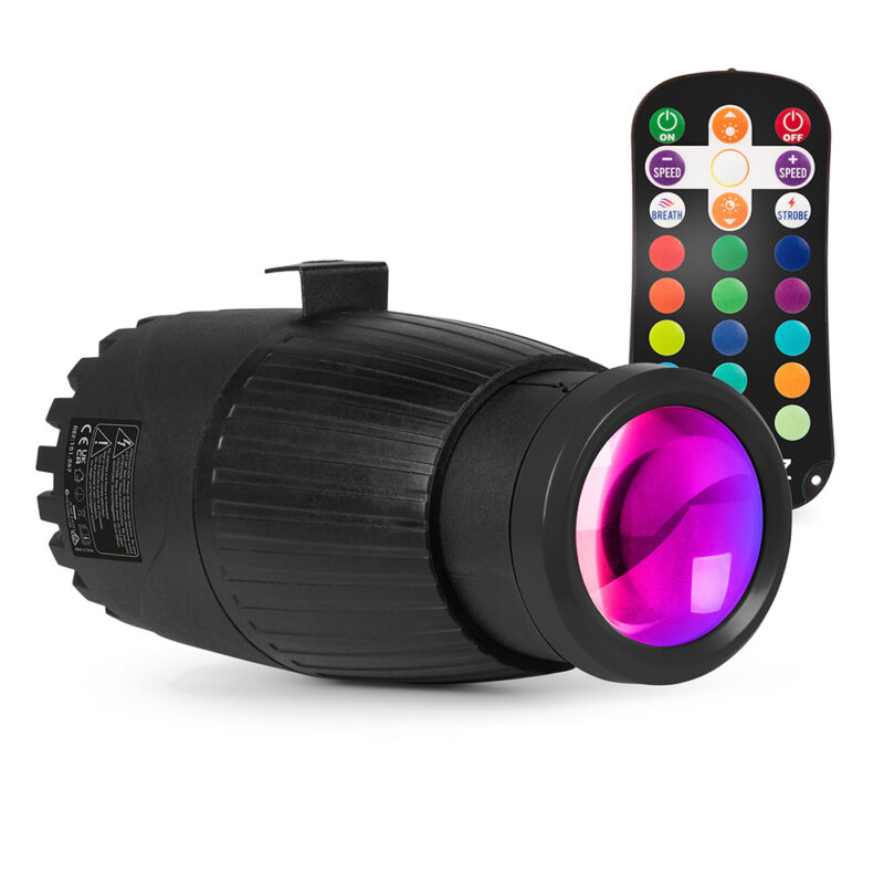 BeamZ PSZ18W LED Pin Spot with Zoom – 18W