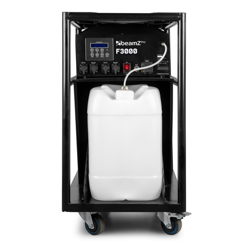 BeamZ Pro F3000 Pro Haze Machine with Trolley – 3200W