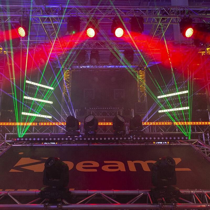 Beamz LCB14C Hybrid LED Light Bar with Pixel Control – RGBW