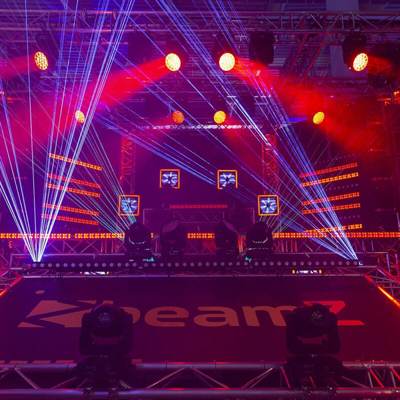 Beamz LCB14C Hybrid LED Light Bar with Pixel Control – RGBW