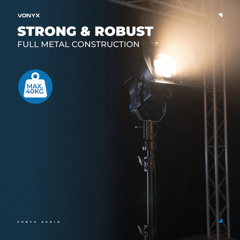 BeamZ Pro LSQ30 Professional Light Stand – 3.0m