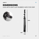 BeamZ Pro LSQ30 Professional Light Stand – 3.0m