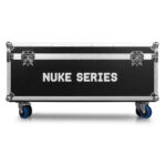 4x BeamZ Pro NUKE3 Strobe/Wash Outdoor Architectural Lights with Flight Case