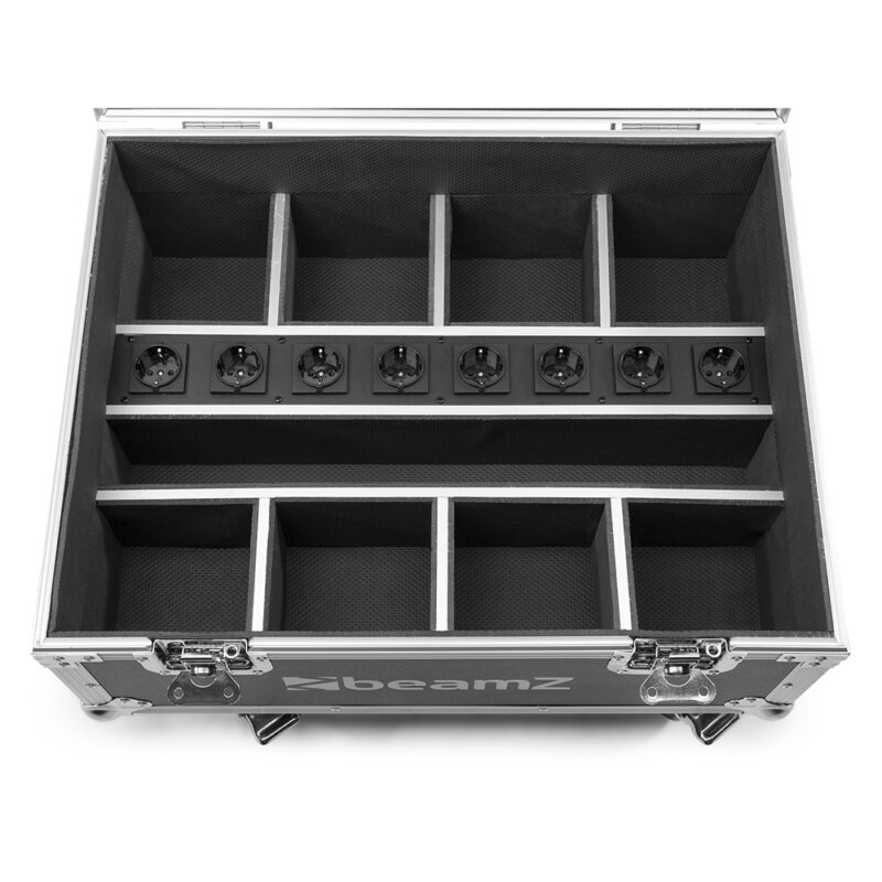 BeamZ Pro FCC12 Lighting Flightcase with Charging for 8x BBP48