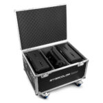 2x BeamZ Pro StarColor1280 Architectural LED Outdoor Wash Lights with Flight Case