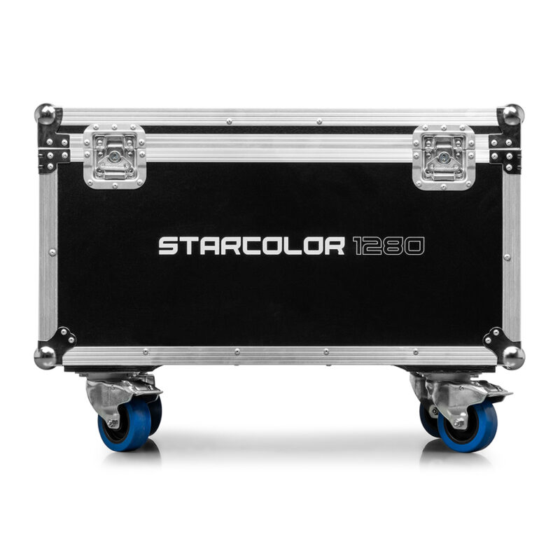 2x BeamZ Pro StarColor1280 Architectural LED Outdoor Wash Lights with Flight Case