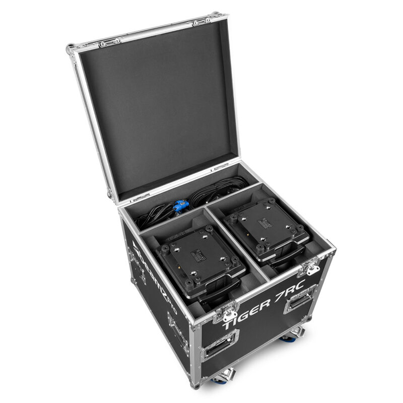 BeamZ FC-7RC Flight Case for 2x 7RC Moving Heads