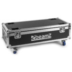 2x BeamZ BPL410 Battery Powered Event Mast Lights with Flight Case