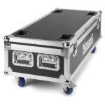 2x BeamZ BPL410 Battery Powered Event Mast Lights with Flight Case