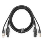 PD Connex Combi Power Cable & 3-Pin DMX Cable – 0.35m