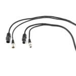 PD Connex Combi Power Cable & 3-Pin DMX Cable – 0.35m