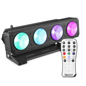 4x BeamZ LCB246 Aluminium LED Light Bar with Soft Case