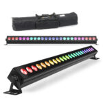 2x BeamZ LCB246 Aluminium LED Light Bar with Soft Case