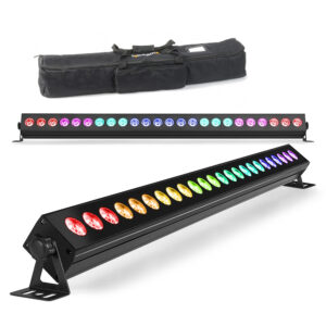 2x BeamZ LCB246 Aluminium LED Light Bar with Soft Case