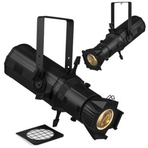 2x BeamZ Pro BTSE200 LED Profile Spot Light With 26-Degree Lens Tube