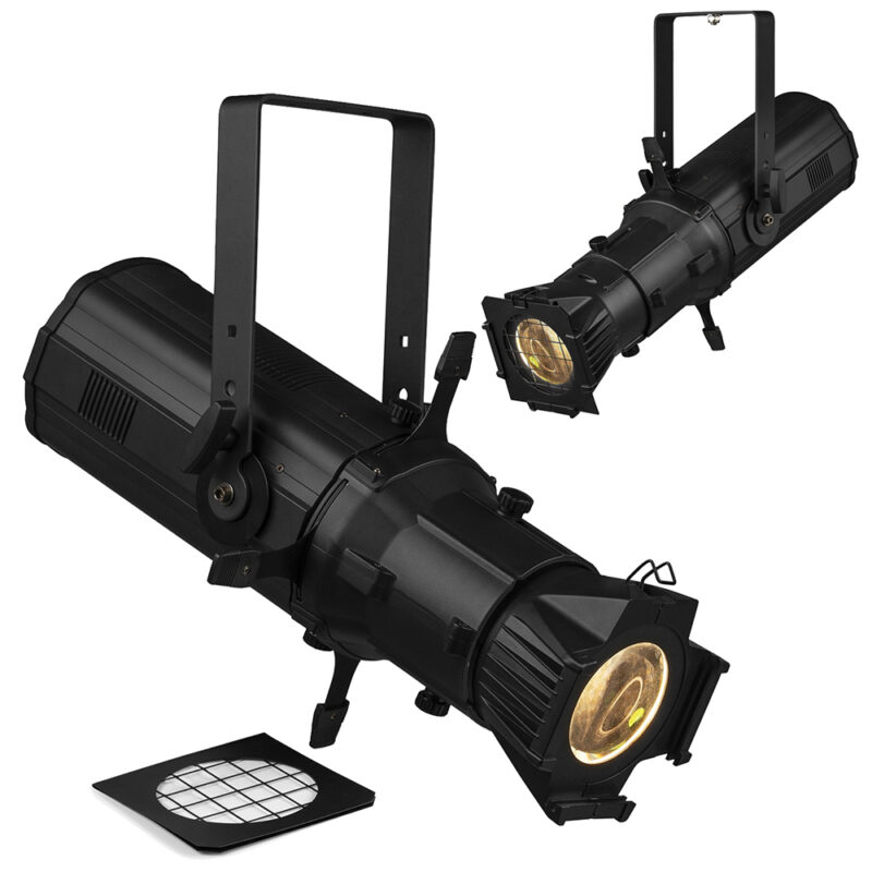 2x BeamZ Pro BTSE200 LED Profile Spot Light With 26-Degree Lens Tube