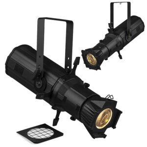 2x BeamZ Pro BTSE200 LED Profile Spot Light With 26-Degree Lens Tube