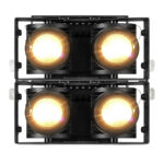 2x BeamZ Pro SB220IP Weatherproof Stage Blinder – IP65 2x100W WW/A
