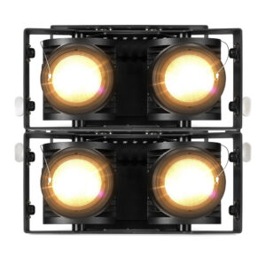 4x BeamZ Professional BTF200CZ COB LED Fresnel Theatre Spot Light – RGBW