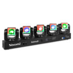 BeamZ Galaxy5 DMX Moving Head Light Bar – 5x 40W