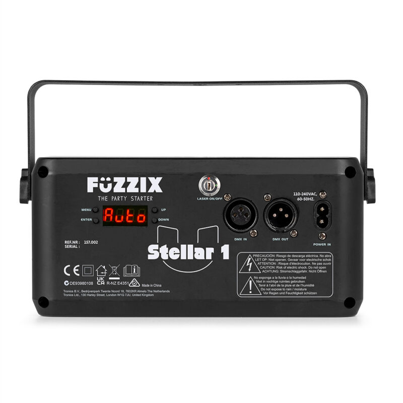 Fuzzix Stellar1 5-in-1 Multi DJ Disco Light Effect – DMX