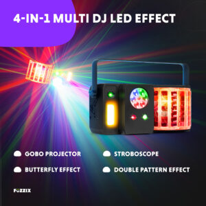 Fuzzix Stellar1 5-in-1 Multi DJ Disco Light Effect – DMX