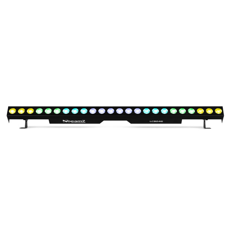 Beamz LCB246 Aluminium LED Light Bar – 24x6W – RGBAW-UV