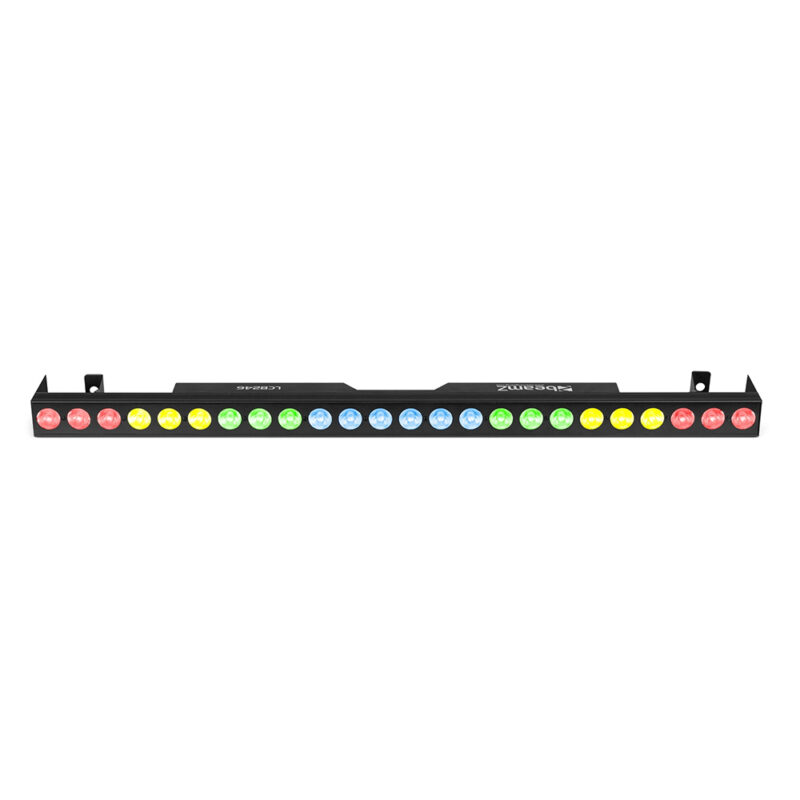 Beamz LCB246 Aluminium LED Light Bar – 24x6W – RGBAW-UV