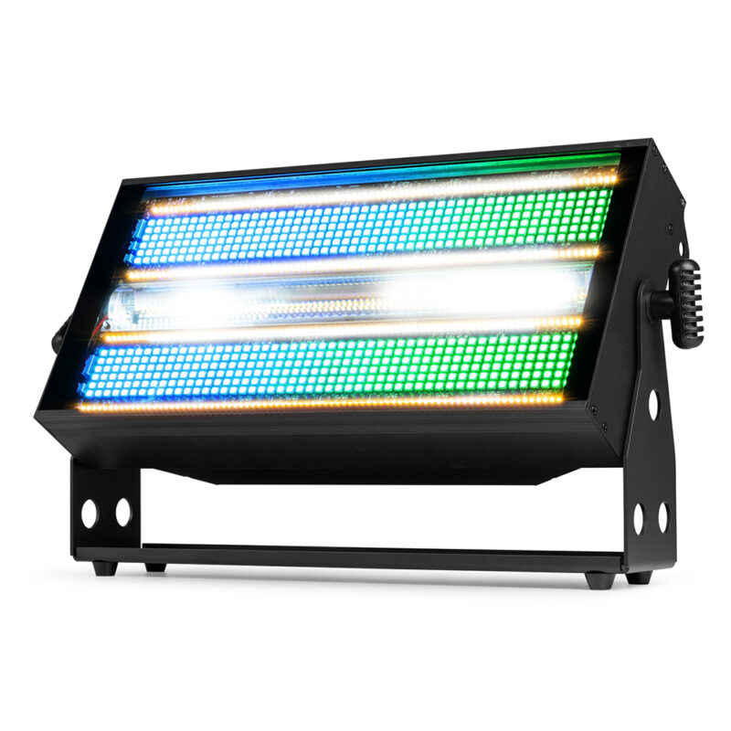 BeamZ BS1200 Stroboscope Stage Blinder & LED Wash Combi Light – RGB+CW