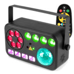 BeamZ Shimmer2 Multi LED Home DIsco Party Light – Sound Activated