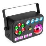 BeamZ Shimmer2 Multi LED Home DIsco Party Light – Sound Activated