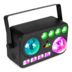 BeamZ Shimmer6 Multi LED Home DIsco Party Light – Sound Activated