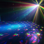 BeamZ Shimmer6 Multi LED Home DIsco Party Light – Sound Activated