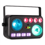 BeamZ Shimmer6 Multi LED Home DIsco Party Light – Sound Activated