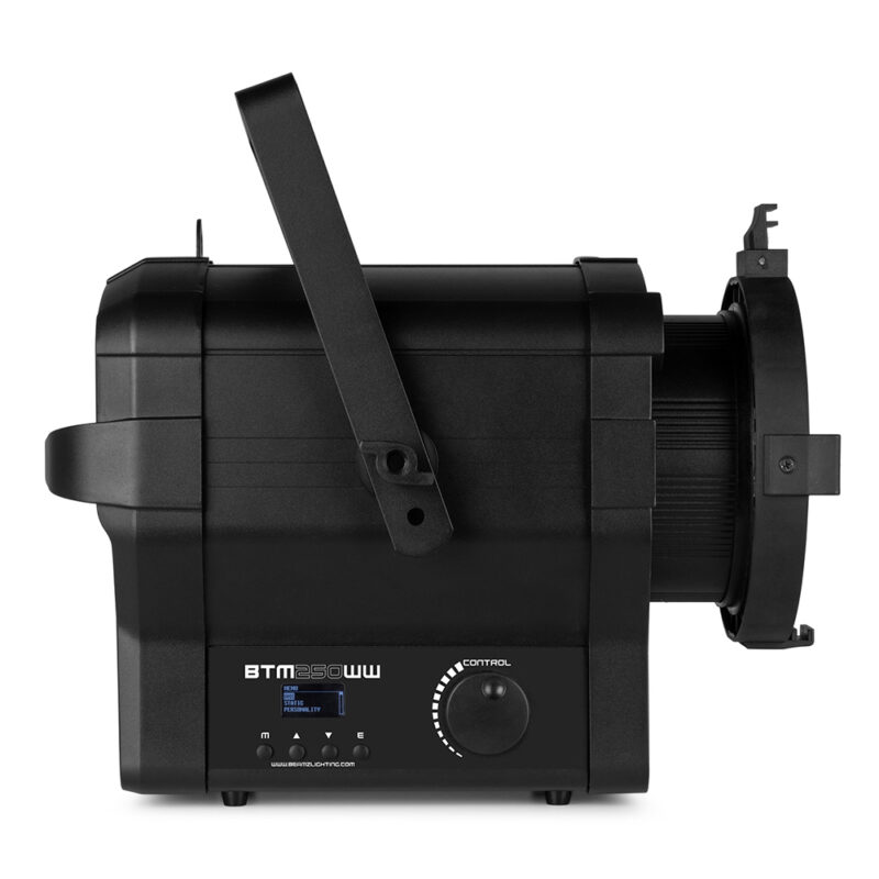 BeamZ Pro BTM250WW 250W Fresnel LED Spot Light with Zoom – Warm White