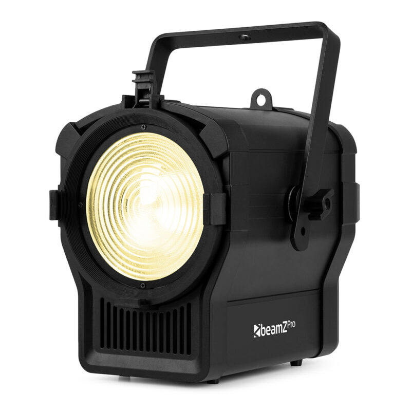 BeamZ Pro BTM250WW 250W Fresnel LED Spot Light with Zoom – Warm White