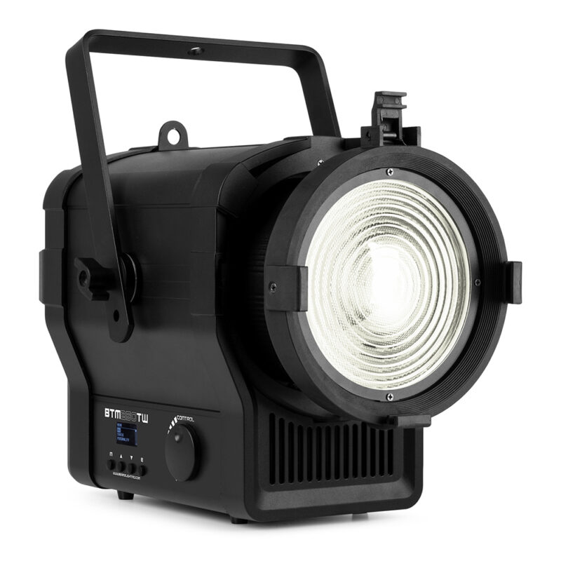 BeamZ Pro BTM250TW 250W Fresnel LED Spot Light with Zoom – WW/CW